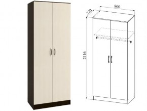 Шкаф 2 двери Ронда ШКР800.1 венге/дуб белфорт в Екатеринбурге - evalinemebel.ru | фото